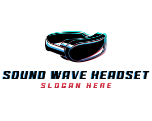 Headset - Virtual Headset Gadget logo design