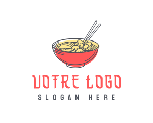 Asian Noodle Restaurant  Logo