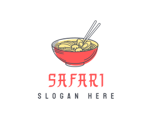 Restaurant - Asian Noodle Restaurant logo design