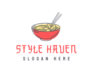 Fortune Cookie - Asian Noodle Restaurant logo design