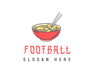 Noodle - Asian Noodle Restaurant logo design