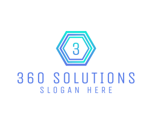 Generic Business Hexagon logo design