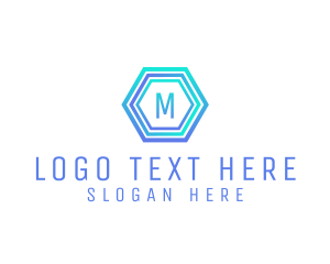 Solution - Generic Business Hexagon logo design