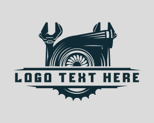 Garage - Automotive Turbo Mechanic logo design