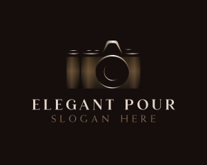 Elegant Camera Photography logo design