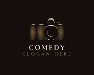 Luxury - Elegant Camera Photography logo design