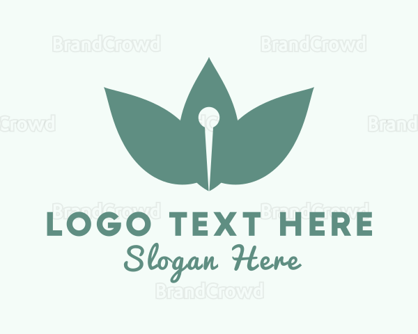 Herbal Acupuncture Needle Logo