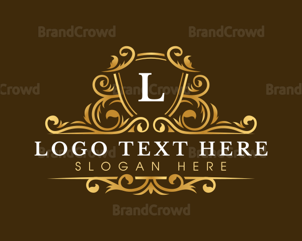 Expensive Luxury Ornament Logo