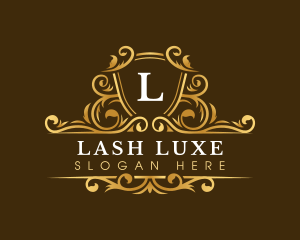 Expensive Luxury Ornament logo design