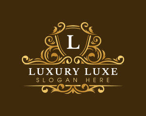 Expensive Luxury Ornament logo design