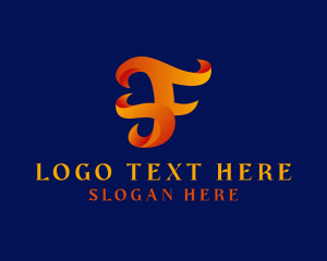 Restaurant - Flame Game Streamer logo design