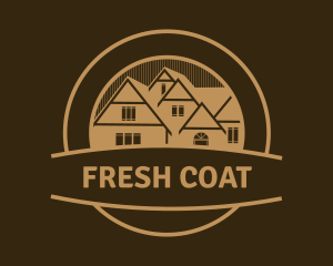 Exterior - Home Architecture Emblem logo design