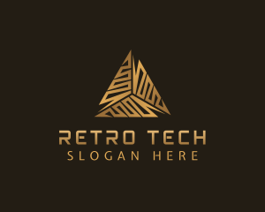 Pyramid Tech Agency logo design