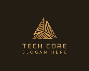 Pyramid Tech Agency logo design