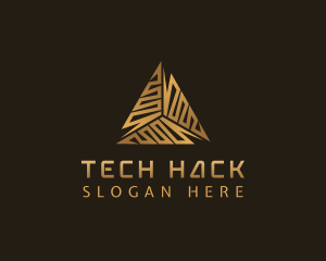 Pyramid Tech Agency logo design