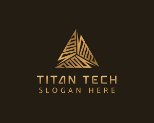 Pyramid Tech Agency logo design