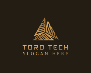 Pyramid Tech Agency logo design