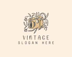 Vintage Photography Camera logo design