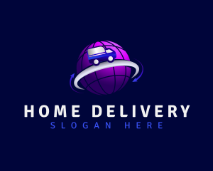 Globe Truck Logistics logo design