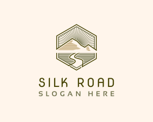 Mountain Road Campsite logo design