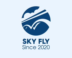 Blue Sky Bridge logo design