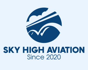 Blue Sky Bridge logo design