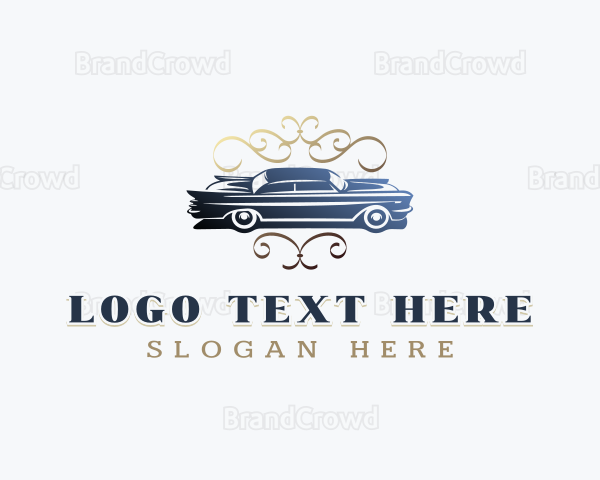 Vintage Car Automobile Logo