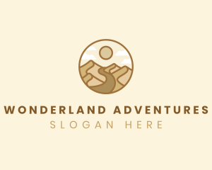 Desert Mountain Trek logo design