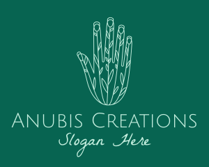 Gardener Plant Hand  logo design