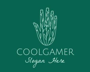 Gardener Plant Hand  logo design