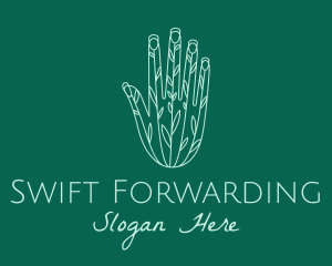 Gardener Plant Hand  logo design