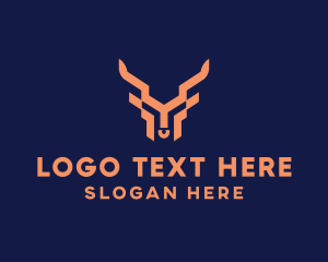 Creature - Mythical Goat Creature logo design