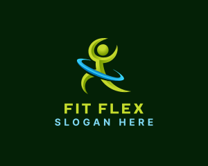 Workout - Fitness Workout Exercise logo design