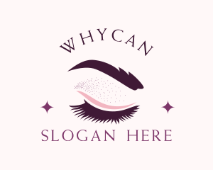 Aesthetician - Beauty Eyelashes Cosmetics logo design