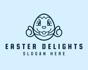Easter - Cute Easter Egg logo design