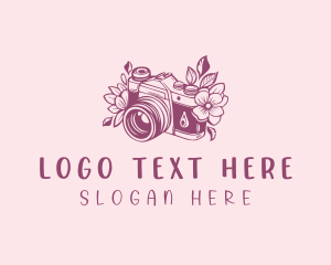 Studio Floral Camera logo design