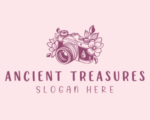 Studio Floral Camera logo design