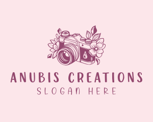 Studio Floral Camera logo design