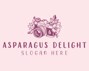 Studio Floral Camera logo design