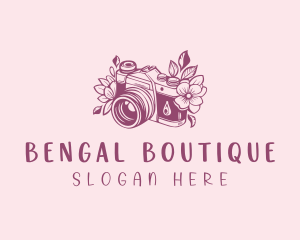 Studio Floral Camera logo design