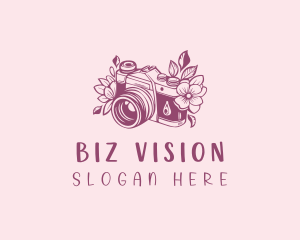 Studio Floral Camera logo design