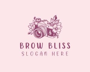 Studio Floral Camera logo design