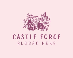 Studio Floral Camera logo design