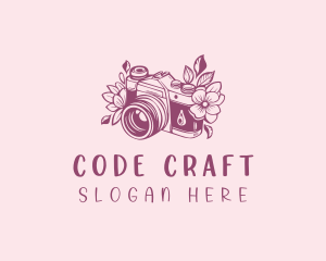 Studio Floral Camera logo design