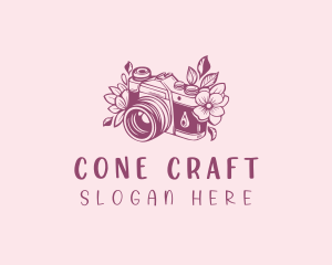 Studio Floral Camera logo design