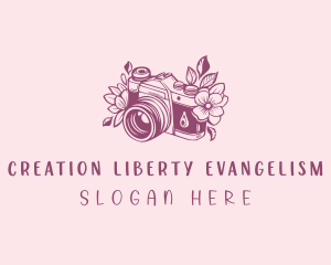 Studio Floral Camera logo design