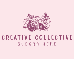 Studio Floral Camera logo design