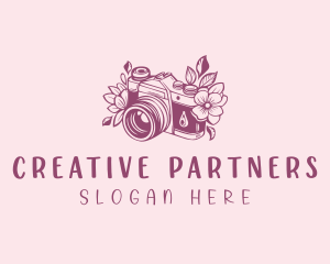 Studio Floral Camera logo design