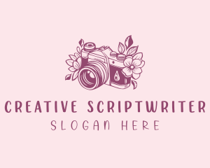 Studio Floral Camera logo design