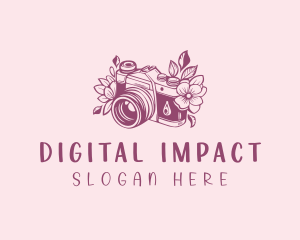 Studio Floral Camera logo design